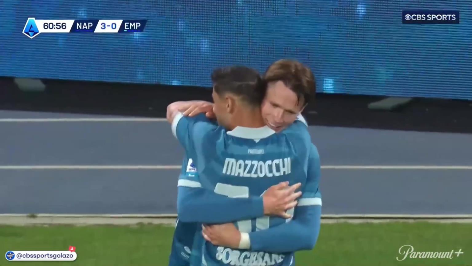 無敵雙響炮！麥克托米奈甩頭破門梅開二度！盧卡庫傳中送助攻！