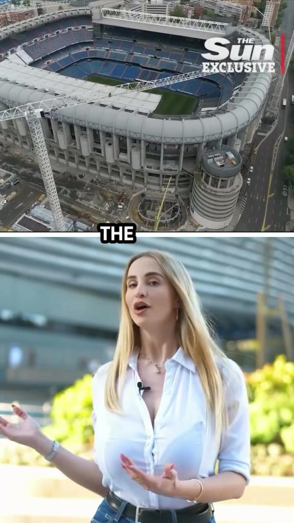 皇馬女主持預測歐冠比分，請原諒我??！我的全部精力都被身材吸引